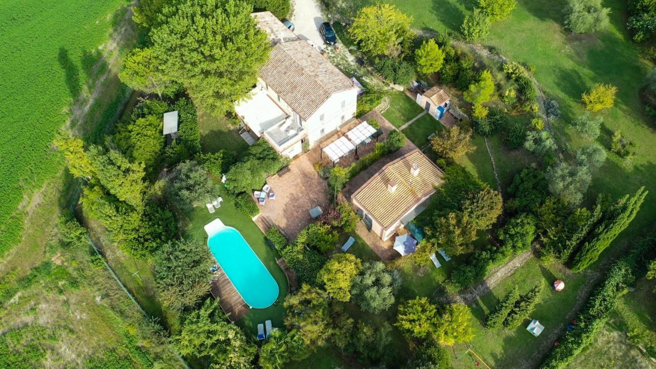 Grande Villa Storica Per Vacanze Con Giardino Privato E Piscina Ostra Exteriér fotografie