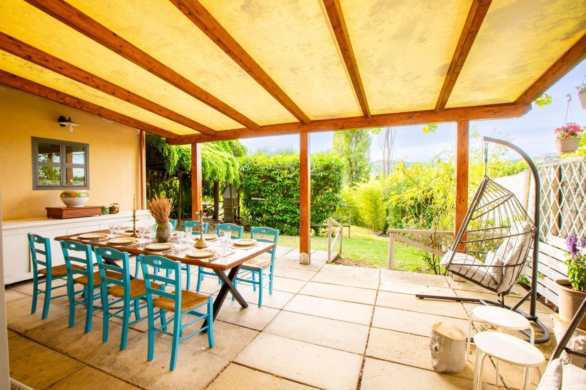 Grande Villa Storica Per Vacanze Con Giardino Privato E Piscina Ostra Exteriér fotografie